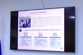 El presupuesto salvadoreño incorpora préstamos para telemedicina y programas educativos juveniles (Foto cortesía Asamblea Legislativa)
