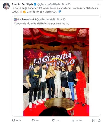 Tras ser cancelado por Televisa,