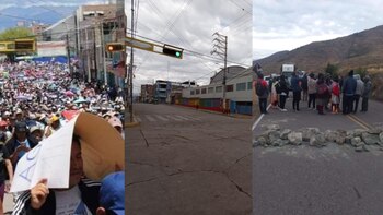 Población de Huanta inició ayer