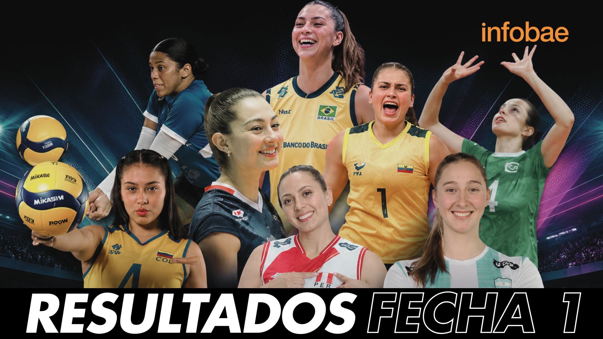 Resultados de la Copa Sudamericana de Vóley 2026 HOY: así van los partidos de la fecha 1 del torneo