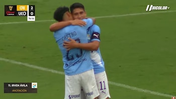 Gol de Irven Ávila para ampliar la cuenta en Sporting Cristal vs Unión Comercio por Copa de la Liga 2026