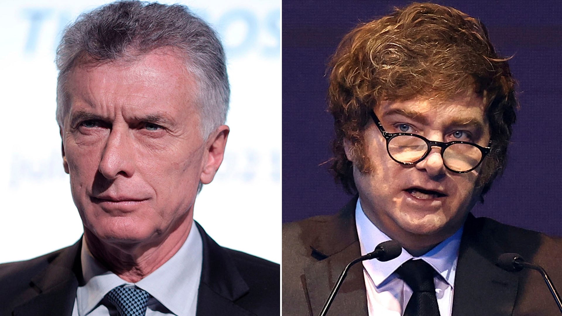 Mauricio Macri y Javier Milei