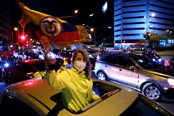 Seguidores del expresidente colombiano y