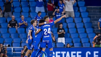 El Getafe enseña sus ganas de Europa con un loco 3-1 al Partizán
