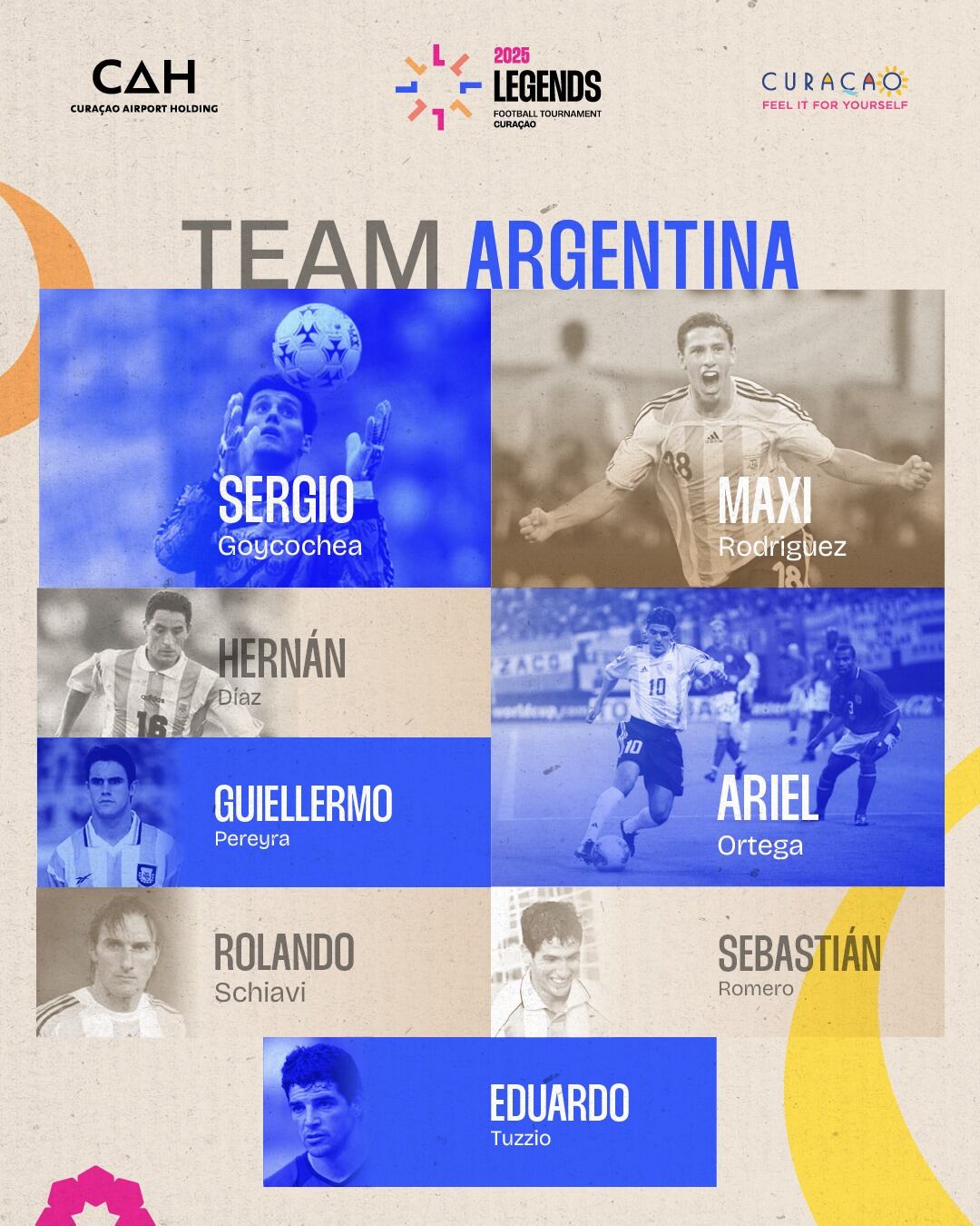 Los futbolistas que representaron a la selección argentina