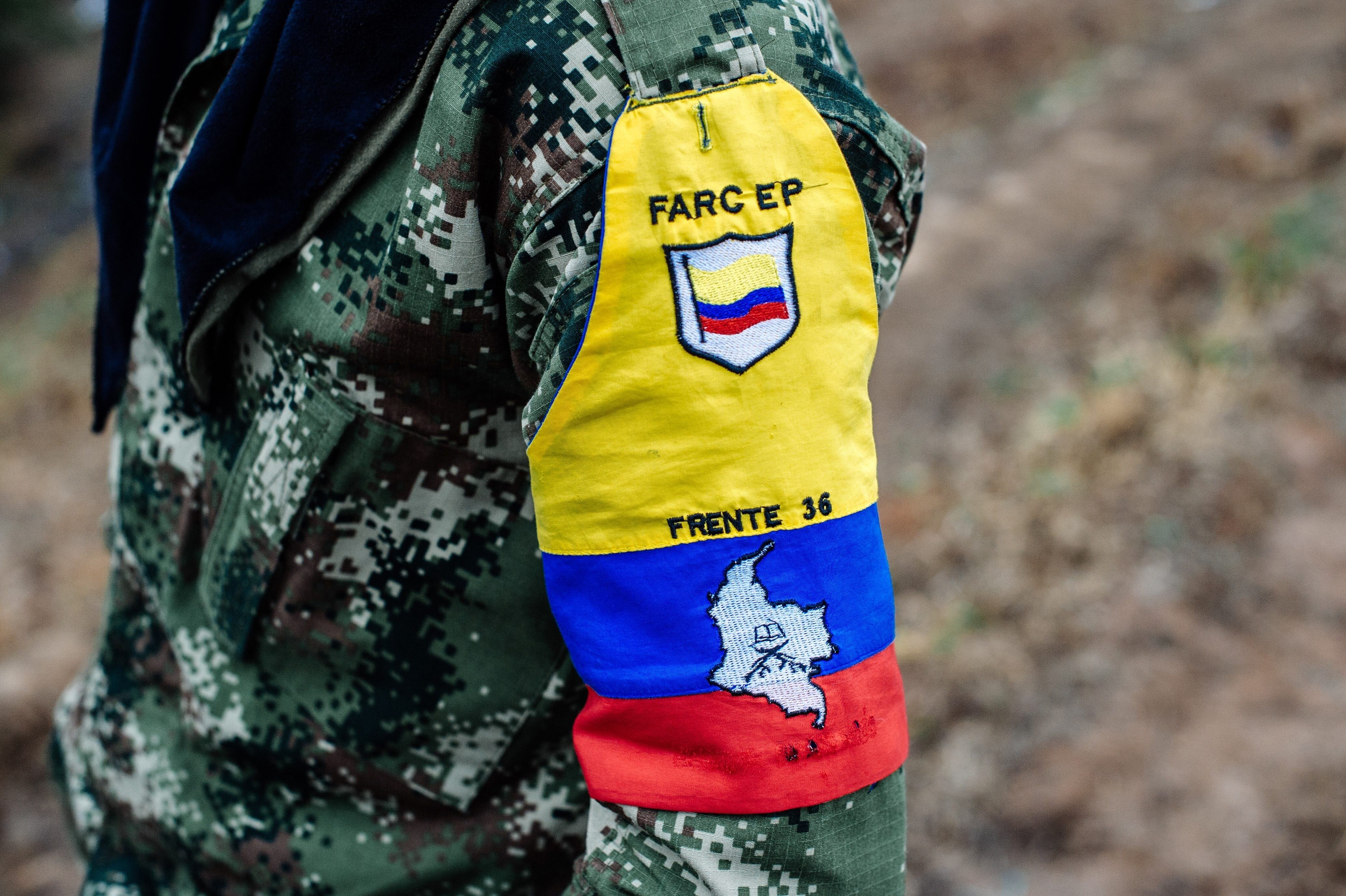 26/02/2017 Brazalete de las FARC SOCIEDAD SUDAMÉRICA COLOMBIA LOUIS WITTER / LE PICTORIUM / ZUMA PRESS / CONTACT