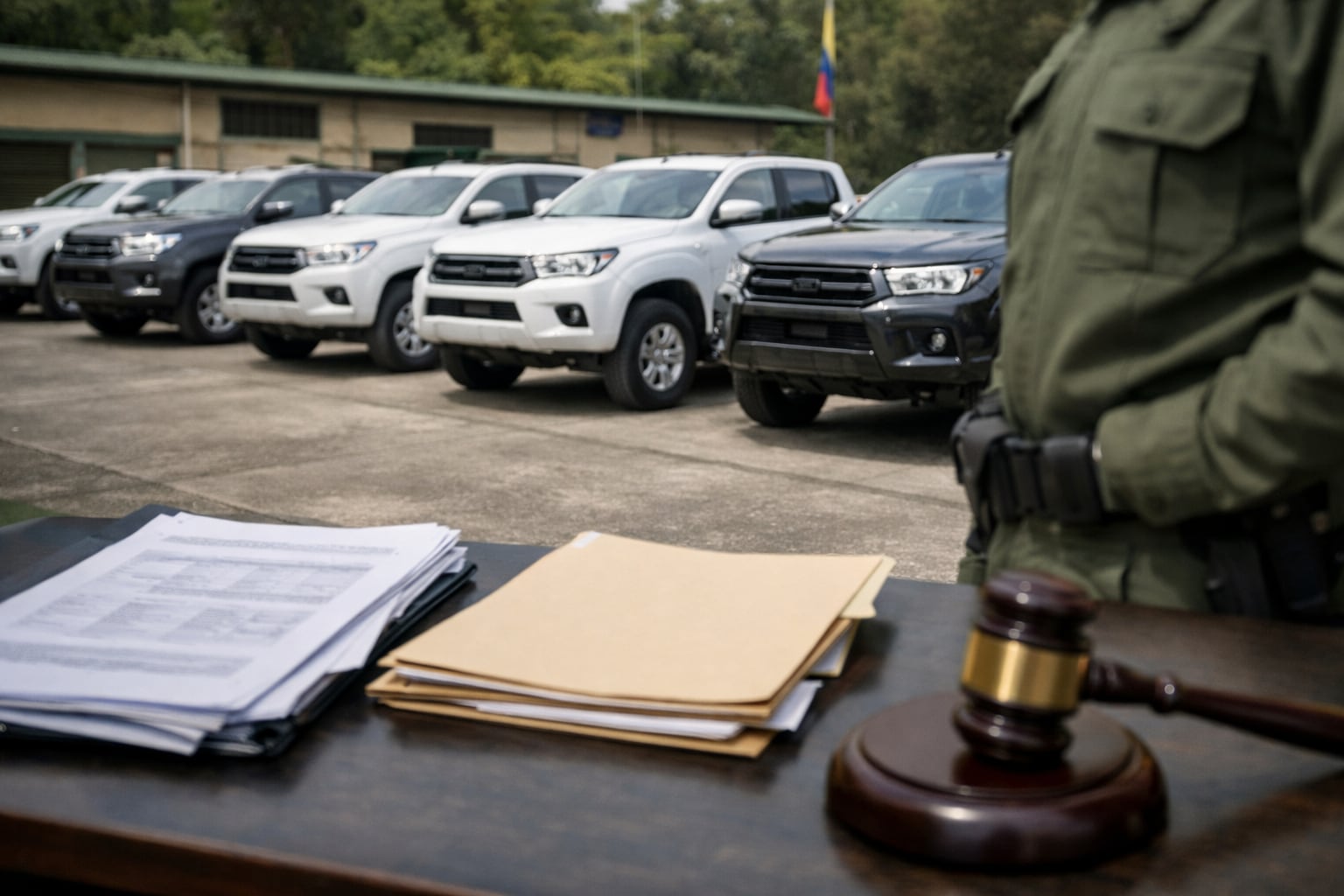 Cuatro tutelas ponen en jaque millonaria licitación de camionetas 4x4 para la Policía