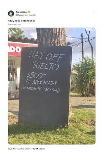 La publicación que hizo viral