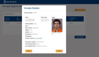 La imagen del joven en