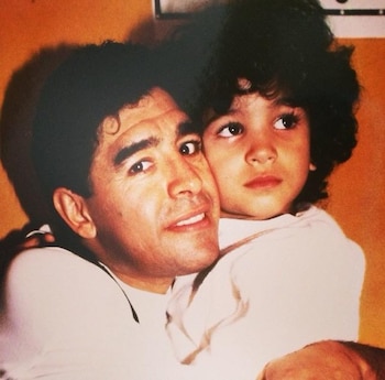 Coty Maradona y Lalo Maradona