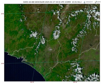 Imagen 2: GOES 16 ABI