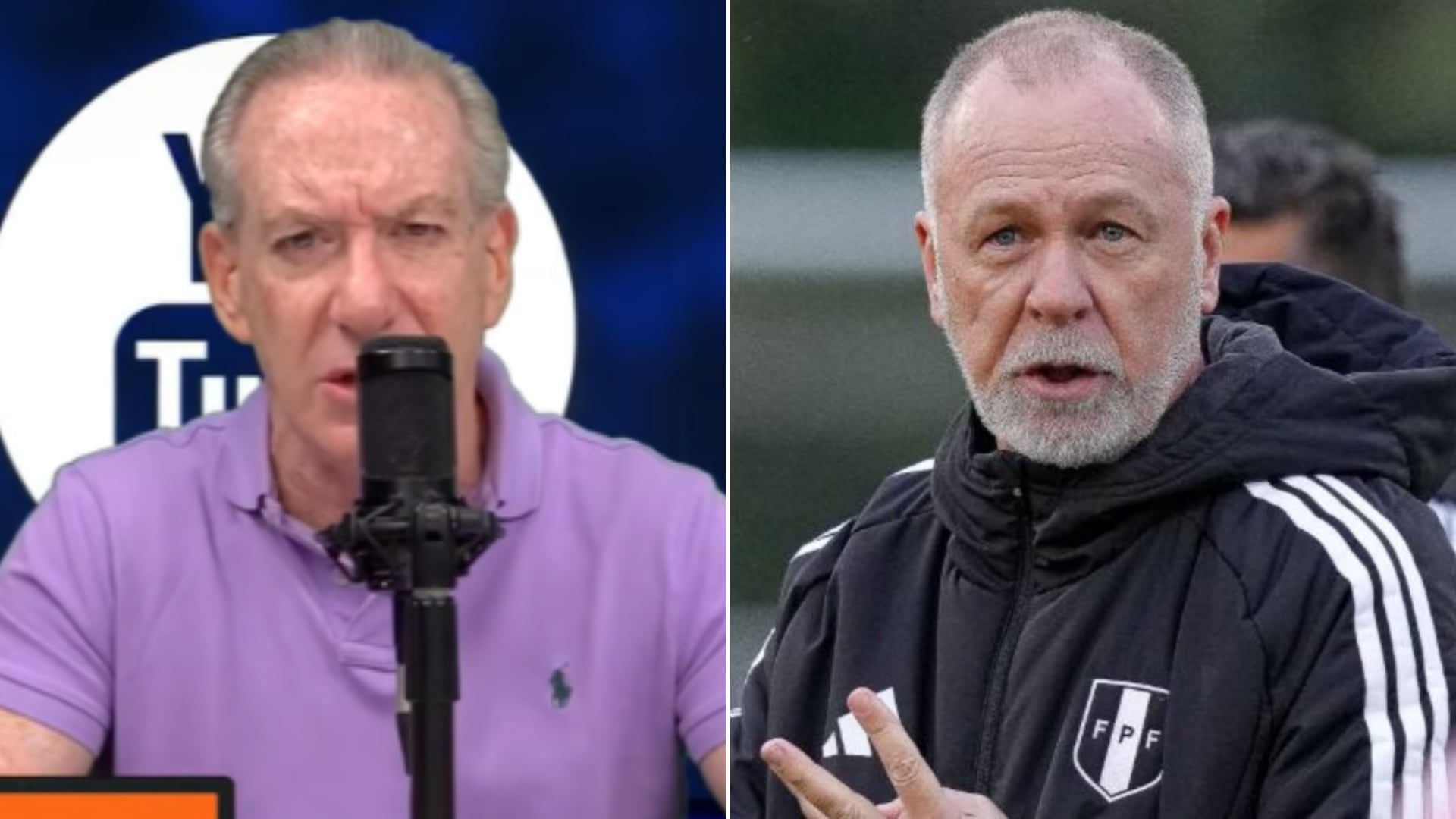 Eddie Fleischman arremetió contra Mano Menezes tras bajar el nivel de los próximos rivales de Perú.