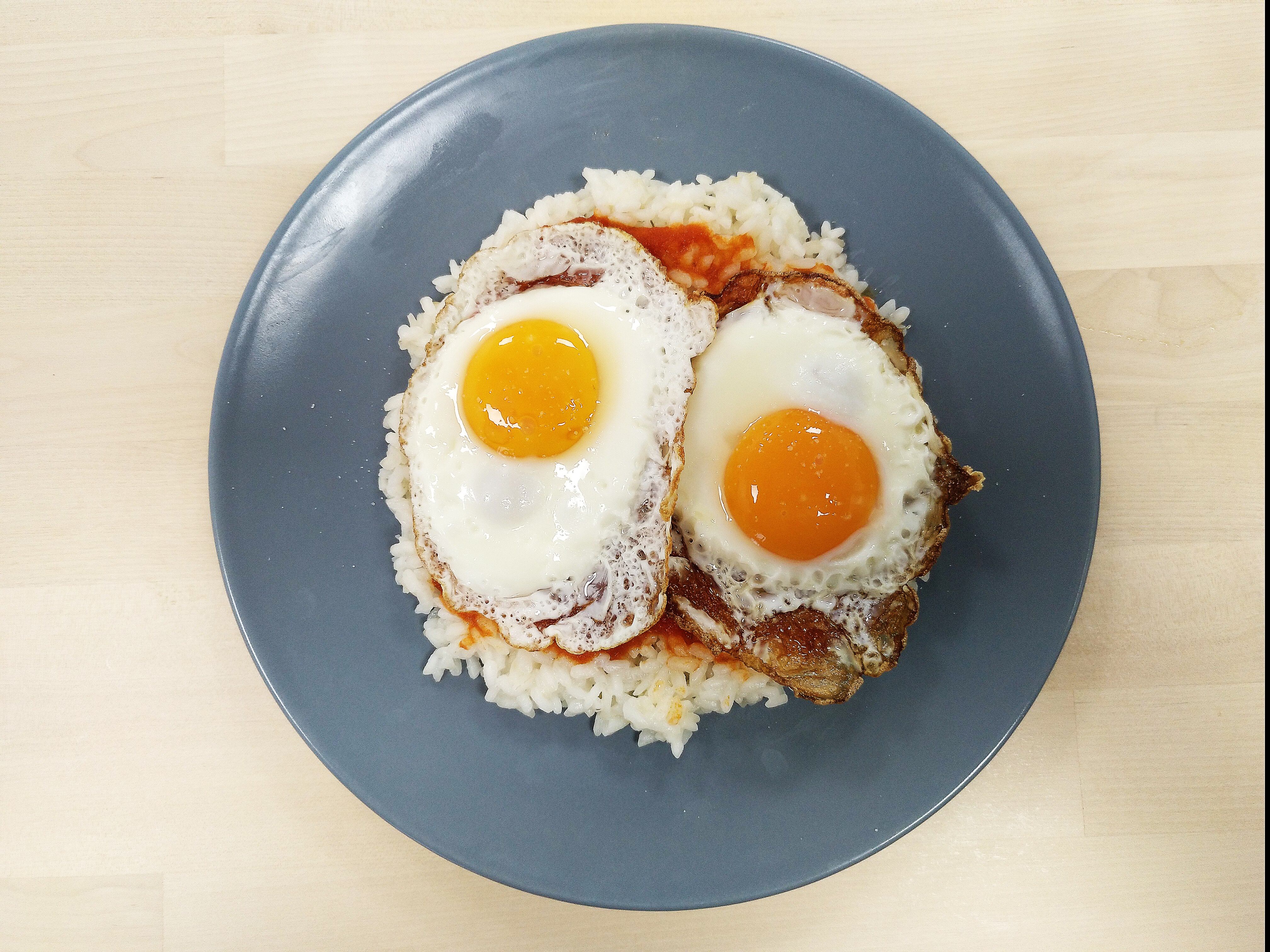 Arroz a la cubana (Flickr)