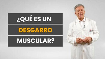 ¿Qué es un desgarro muscular
