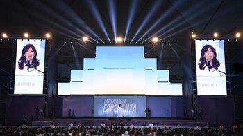 Cristina Kirchner en La Plata