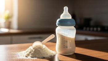 Varias fórmulas para bebés presentan