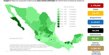 Coronavirus en México al 26