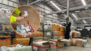 Operativo en el Valle del Cauca deja más de 165.000 productos ilegales decomisados, incluidas camisetas de la Selección Colombia