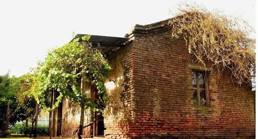 El famoso rancho de Roque Pérez, supuesto lugar de nacimiento de Juan Domingo Perón (foto: Roque Pérez)
