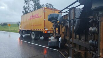 Cierre total de la vía