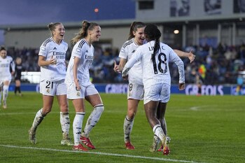 El Real Madrid femenino goleó