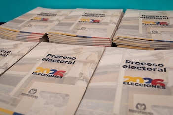 El verdadero riesgo en las elecciones de Colombia reside en la compra de votos y la coacción armada, según el registrador nacional Hernán Penagos Giraldo - crédito Catalina Olaya/Colprensa