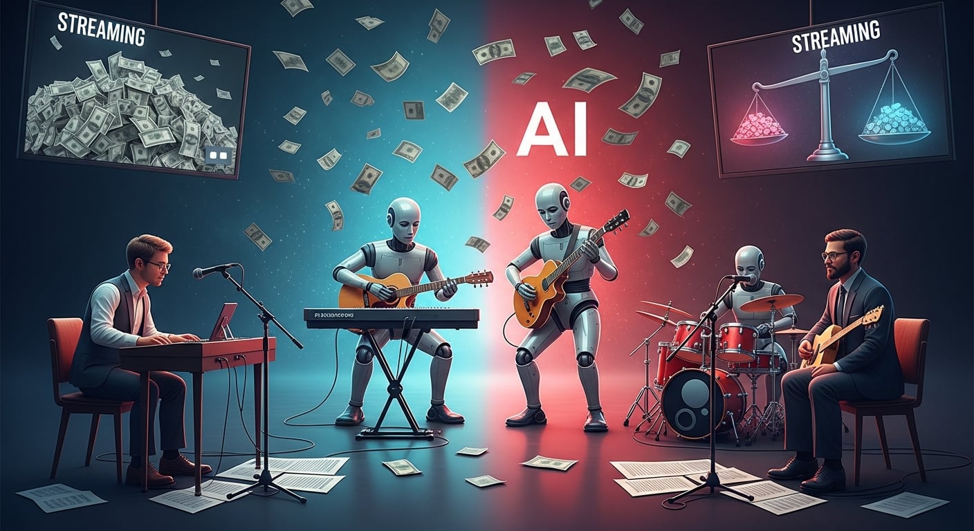 La inteligencia artificial amenaza los ingresos y la diversidad cultural - (Imagen Ilustrativa Infobae)