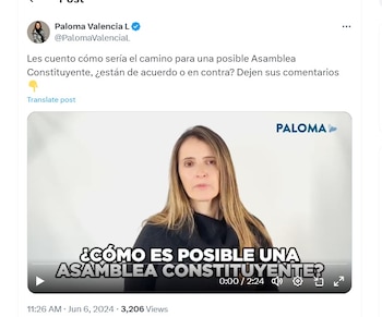 Paloma Valencia explica cómo se