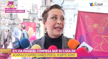 Sylvia Pasquel narró como vivió