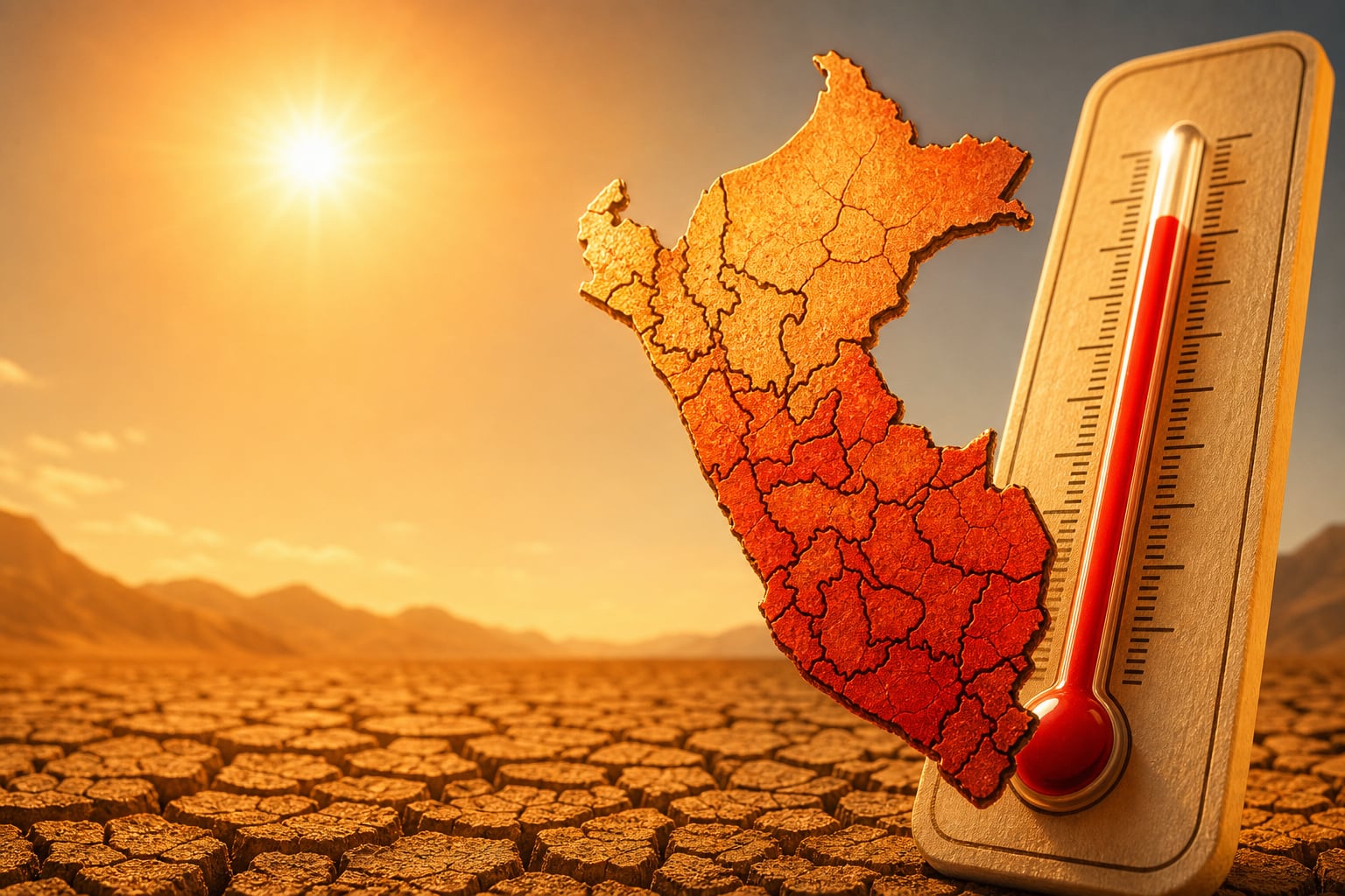 El servicio meteorológico Senamhi reporta un incremento de temperaturas extremas en Perú debido al fenómeno de El Niño Costero. (Imagen Ilustrativa Infobae)