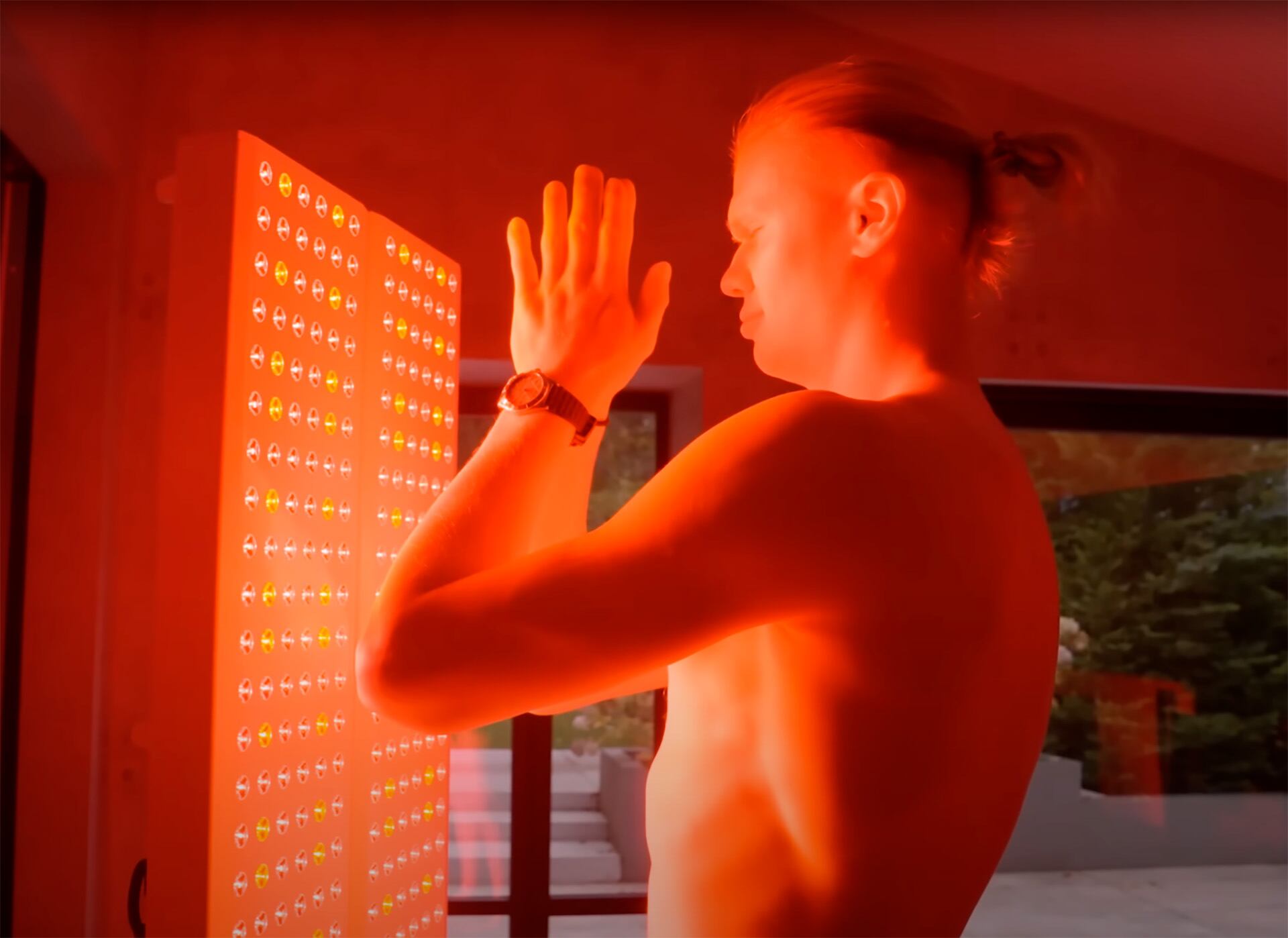 Erling Haaland revela su rutina diaria entre disciplina, terapias alternativas y placer cotidiano (Captura de pantalla. Youtube: Erling Haaland)