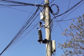 Las cámaras instaladas afuera de