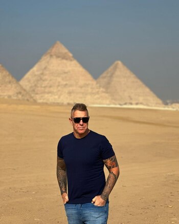 Alejandro Fantino en Egipto