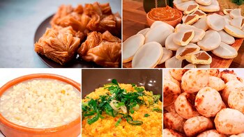 Mazamorra, humita, pastelitos y más