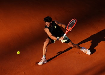 Francisco Comesaña y un triunfo para volver a creer (Crédito: REUTERS/Aleksandra Szmigiel)