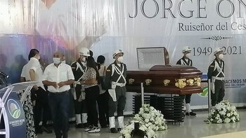 Cuerpo de Jorge Oñate llegó