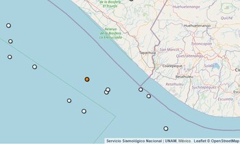 SSN reportó temblor de magnitud