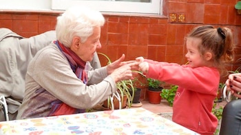 Además del cuidado cotidiano, los abuelos permiten a los nietos la experiencia de sentirse queridos y de saber que hay alguien disponible