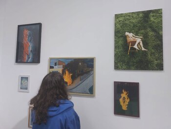 La muestra reúne más de