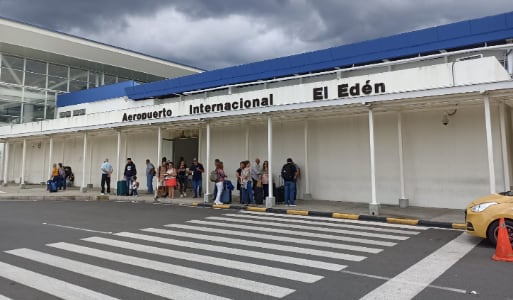 La terminal aérea de Armenia, El Edén, no reanudará vuelos hasta que se garantice la seguridad tras los daños provocados por el reciente sismo - crédito Aeropuerto El Edén