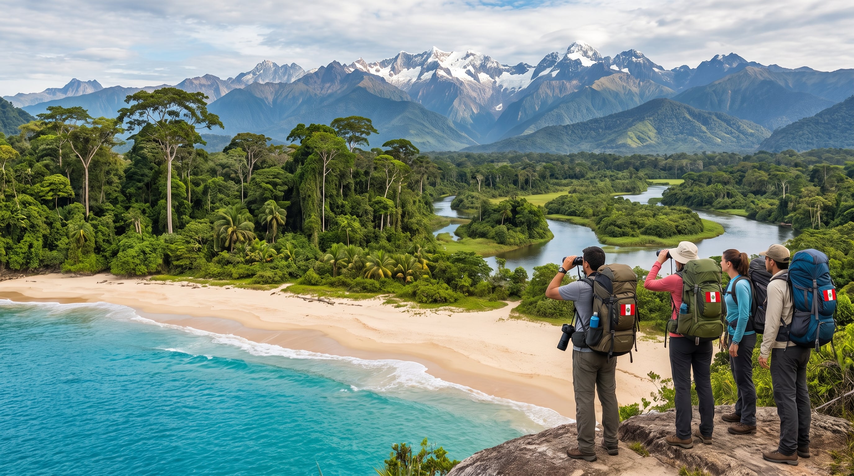 El turismo junto al océano también se vive con viento, corrientes frías y paisajes salvajes lejos de los trópicos (Imagen Ilustrativa Infobae)