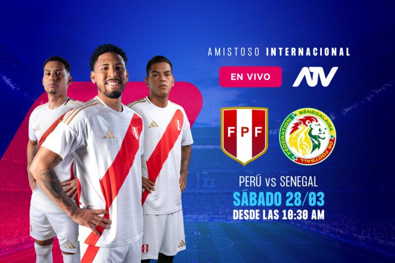 ATV transmitirá el Perú vs Senegal por señal abierta.