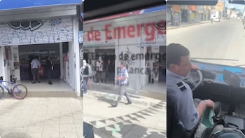 Video: conductor de un bus del Sitp en Bogotá generó indignación al detener la ruta para bajarse a comprar un chance