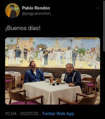 Algunos cibernautas retomaron las fotografías