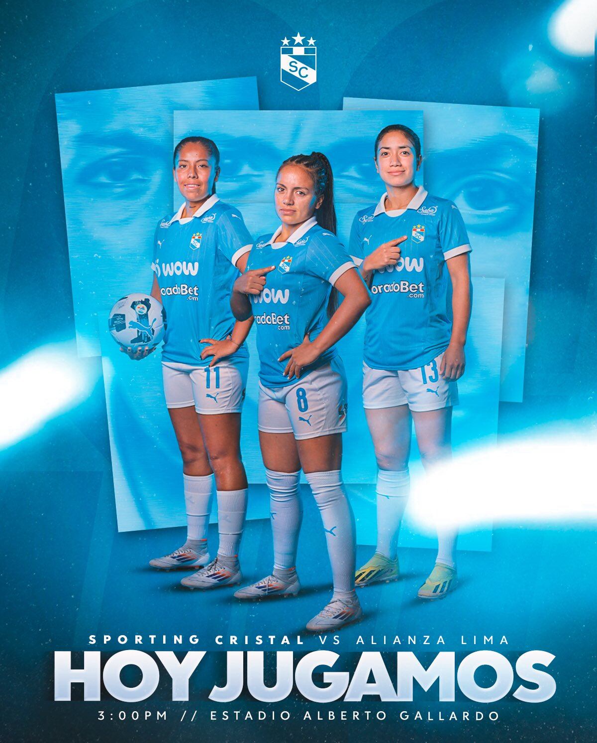 Notificações da Alianza Lima Sports Cristital Square na Alberto Gallardo Square para Clausura Clausura Clausura - Créditos: Créditos: Mulheres de Crystal Mulheres