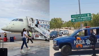 (Twitter/@Mtro_CCastaneda/@AeropuertoDeCUL)