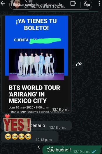 La tía exhibió que su