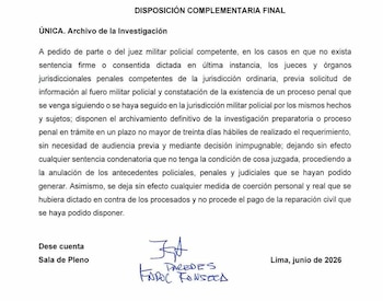 Aprueban ley que blinda a policías y militares