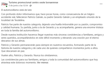 Choque Santa Fe piloto