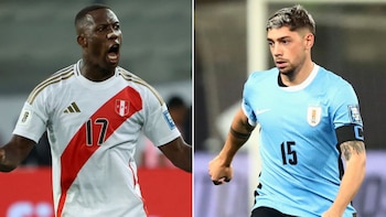 Alineaciones de Perú vs Uruguay
